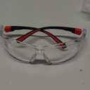 NoCry Clear Safety Glasses for Men and Women with Anti-Fog and Scratch Resistant Wrap Around Lenses, Adjustable Temples and Nose Pads  ANSI Z87 Certified Protective Eyewear with 100% UV Shielding