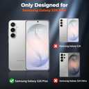 zapica Designed for Samsung Galaxy S26 Plus Case, Deep Blue