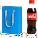 Aosric 30 Pack 6x3x8 Blue Gift Bags  Small Sturdy & Reusable Premium Gift Bags for Jewelry, Perfume, Skincare, Cosmetics, Boutique Gift, Party Favors, Weddings, Birthdays, Christmas and Holidays