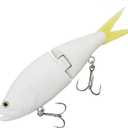 HADORAM Sinking Blugill Glide Bait with Metal Joint Animated Slow Sinking Fishing Lure for Freshwater Saltwater Bass Trout Shad Lifelike Fishing Tackle