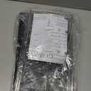 GOSO 8"9"14" Black Rectangular Lamp Shades Set of 2 Medium, Spider Fitter (E26 Base) Rectangle Lamp Shade for Table Lamps, Floor Lamp for Nightstand,Bedroom,Living Room Modern Deco,Easy Assembly