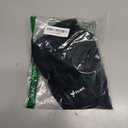 Ficerd 1 Pack Women's Ribbed T-Shirts, Cotton Short Sleeve Basic Tees Crewneck Fitted Tops Casual Shirts 2025 Summer Trendy (Black Shirt Only) Size Large