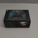 Switch 2 Pro Controller One-Key Wake Up for Switch2/OLED,Firefly Switch Wireless Controller with Hall Effect Joysticks, NFC Function, Black Bluetooth Remote Gamepad with 7 LED/Paddle/Turbo/Motion