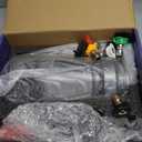 Foam Cannon for Pressure Washer with Wide Mouth, Adjustable Snow Foam Lance for Car Wash, 1/4" Quick Connect, 5 Nozzle Tips, Extra 1.1mm Orifice for Thick Foam