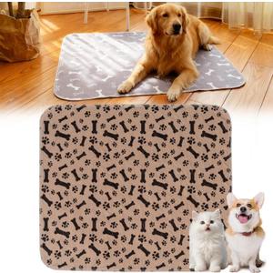 Washable Puppy Pee Pads with Pheromones, Reusable Pee Pads for Dogs, Extra Large, Non-Slip, Leakproof, Fast Absorbent Training Pads for Puppy, Dogs, Cats, Adults, Housebreaking (S: 15.7" 23.6")