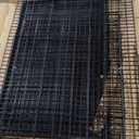 MidWest Homes for Pets Solutions Series XXL Double Door 54-Inch Dog Crate for the Largest Breeds, Sturdy Drop Pin Assembly, Black E-Coated, SL54DD