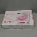 Portable Bluetooth CD Player with Speakers - Small Wall CD Player for Home with Remote Control FM Radio Digital Screen Headphone Jack,Support AUX in Cable&USB,Pink Kpop Player