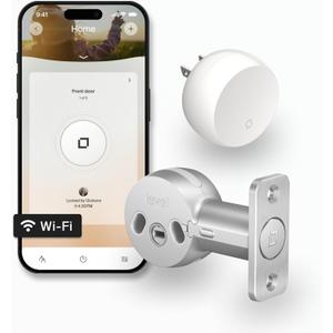 Level Bolt (Wi-Fi) Smart Deadbolt - Make Your Lock Smart & Keep Existing Hardware and Keys - Lock/Unlock from Anywhere - Level App for iOS & Android - Works with Apple Home, Alexa & Google Home