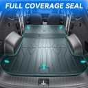 GYGY Cargo Mat Trunk Liner with Backrest Mats Fit for 2022-2025 2026 Hyundai Tucson (Gas Models Only, Not for Hybrid/PHEV), All Weather Waterproof TPE Rear Cargo Tray