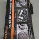 SIMPLETASTE Grill Brush and Scraper Bristle-Free for Outdoor Grill, Steam Cleaning Brush, Transformable Brush and Scraper Cleaner, Safe for Stainless Steel Grates Cast Iron, BBQ Accessories Tool