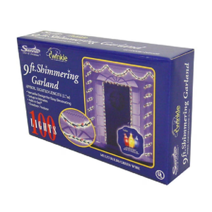 Sienna K8204211 8-Feet 100-Light Multi Garland