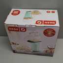 Dash Fresh Pop Popcorn Maker  OilFree, Air Popcorn Popper  With Measuring Cup & Recipe Guide  Perfect for Movie Nights  16 Cups, Aqua