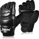 Xinluying Punch Bag Taekwondo Karate Gloves for Sparring Martial Arts Boxing Training Fingerless Women Kids Large