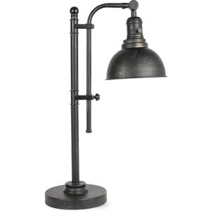 VONLUCE Rustic Desk Lamp Bronze Adjustable, Industrial Style Metal Task Lamps 25"-29", Vintage Work Light, Farmhouse Reading Lamp in Aged Bronze Finish, ETL Certificate