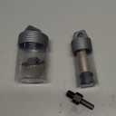 3 PCS 2" Diamond Chamfer Bit M14 Thread - M14 Hex Shank - 3/4" Diamond Finger Milling Bit, Angle Grinder Tool, Enlarge & Shape Holes, Smooth Edges, Dry/Wet Use