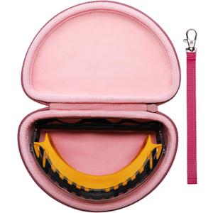 LTGEM Safety Glasses Case for Dewalt DPG82/DPG82-11/DPG82-11C/DPG82-11D/DPG82-21/DPG82-21C/DPG82-21D/DPG84 (Case Only) (6.pink)