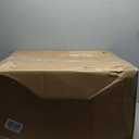 White 12 Qt Swing-Top Wastebasket