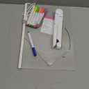 Led Note Board with Colors, Up Acrylic Message Board, Glowing Acrylic Dry Erase Board, Led Boards to Write On,Led Drawing Board Large(11.8 * 7.9in) for Use by People Aged 14 and Above