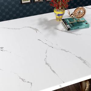 FunStick 24"x394" Thick White Marble Contact Paper Peel and Stick Countertop Covers White Marble Wallpaper for Bathroom Kitchen Counter Waterproof Contact Paper Marble Vinyl Wrap for Cabinets Walls