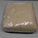 BOUTIQUO 100% Cotton Bed Blanket, Breathable Thermal Blanket Twin Size, Soft Honeycomb Waffle Blanket 60"x90", Cotton Bed Blanket, Perfect for Layering Any Bed for All Season, Beige (Biege)