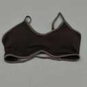Aoxjox Women's Color Block Workout Sports Bras Fitness Backless Padded Lexi Lined Strappy Bra Athletic Yoga Crop Tank Top L