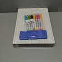 Tlpmsk Small White Board, Dry Erase LapBoards 9''x 12'' Mini White Board Double Sided Portable LapBoards for Students Teachers School Supplies (12 Boards with Line)