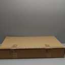 Outdoor Wooden Curved Backless Porch Bench Rustic Style Cedar/Fir Wood Log Fire Pit Bench for Patio Garden Deck and Backyard, 40"-55" W14" D16.5" H, Natural Finish