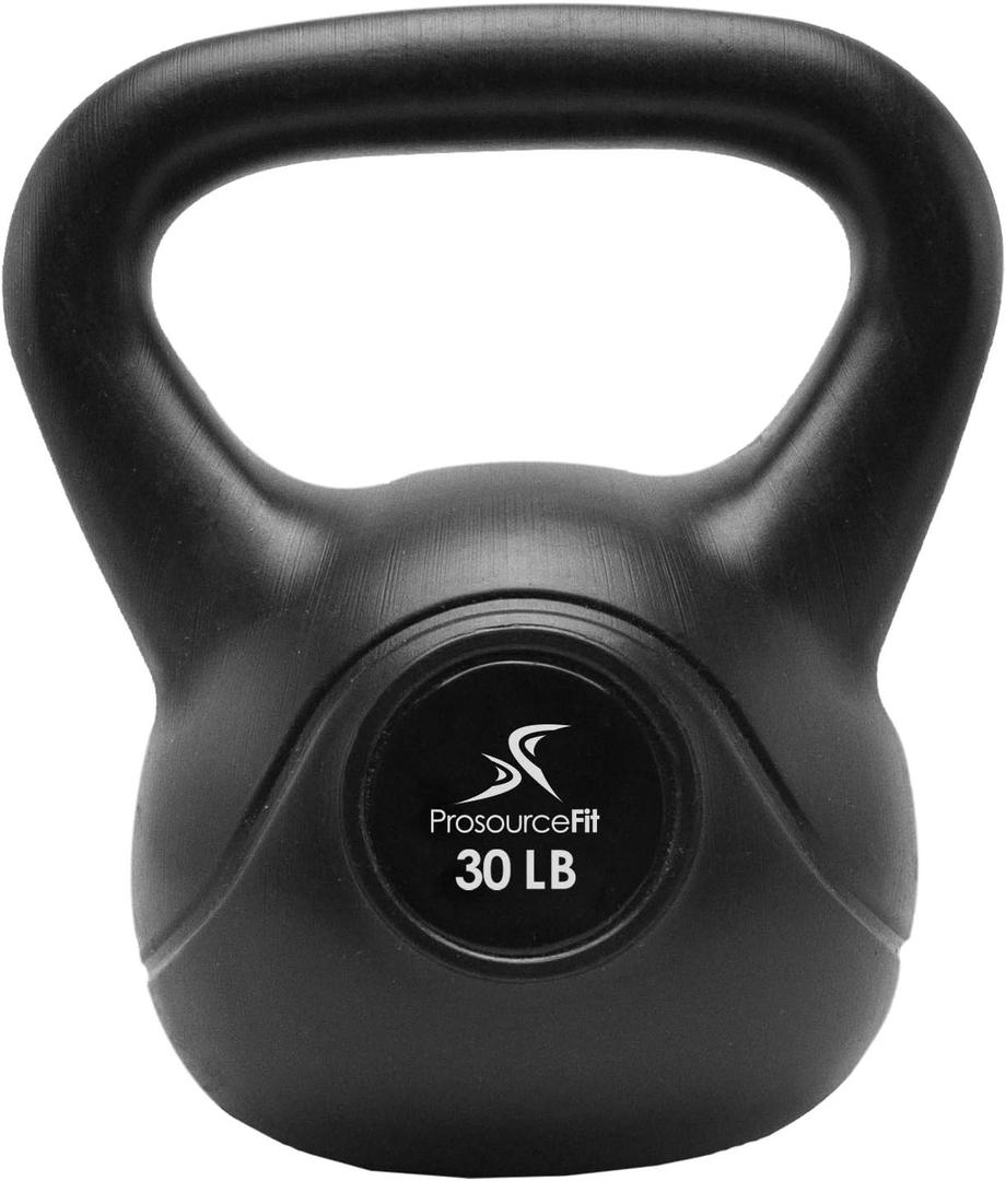 ProsourceFit Vinyl Plastic Kettlebell from 30 lbs
