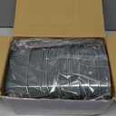 Zhehao 6 Pcs 3 Quart Bucket for Cleaning Small Sanitizer Bucket for Restaurant Square Plastic Pail with Handles for Home, Offices, Commercial Use, Food Service(Gray)