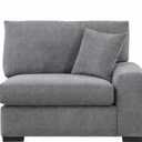 Sitswell Harmony Collection Right Hand Facing Chair, Gray