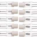 (Pack of 10) J Type 100 Watt 78 mm Q100 T3/78mm (3.07 Inches) 120 Volt R7S Base Halogen