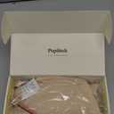 Popilush Wireless Bras Women Seamless No Underwire Push Up Bra Supportive Deep V Bralette Everyday Comfortable T-Shirt Bra (Small)