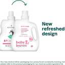 ATTITUDE Baby Laundry Detergent Liquid, EWG Verified, Safe for Baby Clothes, Infant and Newborn, Vegan and Naturally Derived Washing Soap, HE Compatible, Unscented, 80 Loads, 67.6 Fl Oz