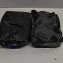 Sintuff 2 Pack Inflatable Travel Pillow for Airplanes Inflatable Neck Flight Pillows with Compact Bag and Blindfold for Traveling, Airplane, Train, Car, Office (Blue and Dark Gray)