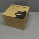 1Gallon No Spill Dog Water Bowl-3.8L Large Capacity, BPA-Free, Anti-Splash & Anti-Digging Design with Non-Slip Base, for Messy Drinkers (Blue)