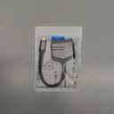 JSAUX SATA to USB C Cable, USB C 3.1 to 2.5 SATA III Hard Driver Adapter Aluminum Shell External Converter Compatible with SSD/HDD Data Transfer-Grey