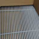 48" X 24" Aluminum Return Filter Grille - Easy Airflow - Linear Bar Grilles [Outer Dimensions: 49.75w X 25.75h]