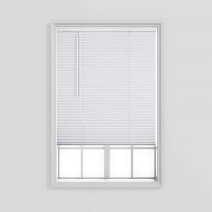 Comfy Hour Cordless Magnetic Blinds for Metal Doors and Windows, Door Shades -No Tools-No Drill, Aluminum, Light Filtering, Room Darkening, 35" W x 45" L, White