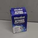 Efferdent Retainer Cleaner Tablets for Aligners, Mouth Guards & Night Guards, Clean & Bright, 120 Count, 3-Minute Daily Retainer Cleaner, Tough Stain & Odor Remover for Dental Appliances