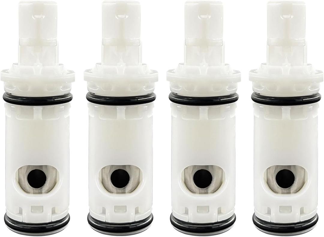 1224 1224B Faucet Cartridge Replacement Kit For Most Double Handle Moen Faucets and Tub/Showers Repair Kit,Replacement Compatible with Moen Two Handle Faucets,4 Pack