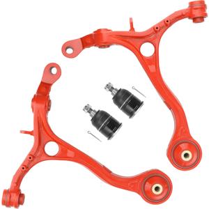 Front Lower Control Arms with Ball Joints for 2008-2012 Honda Accord & 2009-2014 Acura TSX, 4PCS Front Suspension Control Arm Replacement - K641112 K641113