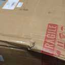 Rolling Shop Stool with Wheels, Mechanic Garage Stool Chair with Adjustable Height 15.55"-18.3", Heavy Duty Swivel Roller Seat for Garage, Salon and Tattoo Beauty, Red