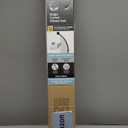 Zenna Home Rustproof Curved Shower Curtain Rod, No Drill Tension or Permanent Mount Adjustable Curved Shower Rod for Bathroom, Easy Install, Rounded for Extra Room, 50 to 72 Inches, Matte Black