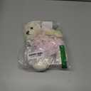 Oitscute Small Baby Teddy Bear with Cloth Cute Stuffed Animal Soft Plush Toy 10" (Pink Dress with Rabbit)