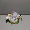 Rose Flower Baby Mobile With Music Box Crib Arm. Handmade Floral