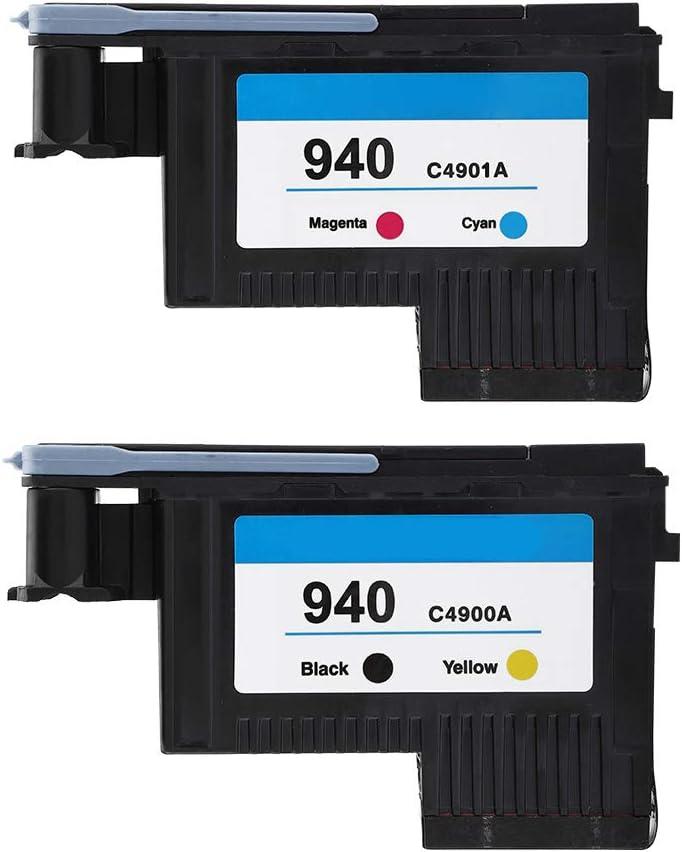 VBESTLIFE Printhead Replacement for Pro8000 8500 8500A (Black and Yellow + red and Blue)