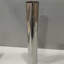 2.5 Inch Exhaust Pipe, 2.5'' Stainless Steel Straight DIY Custom Mandrel Exhaust Pipe, 18 Inch Length, 2.5'' OD Mandrel Straight Pipe
