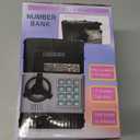 Piggy Bank Electronic Mini ATM for Kids Baby Toy, Safe Coin Banks Money Saving Box Password Code Lock for Children,Boys Girls Best Gift(Deep Pink)