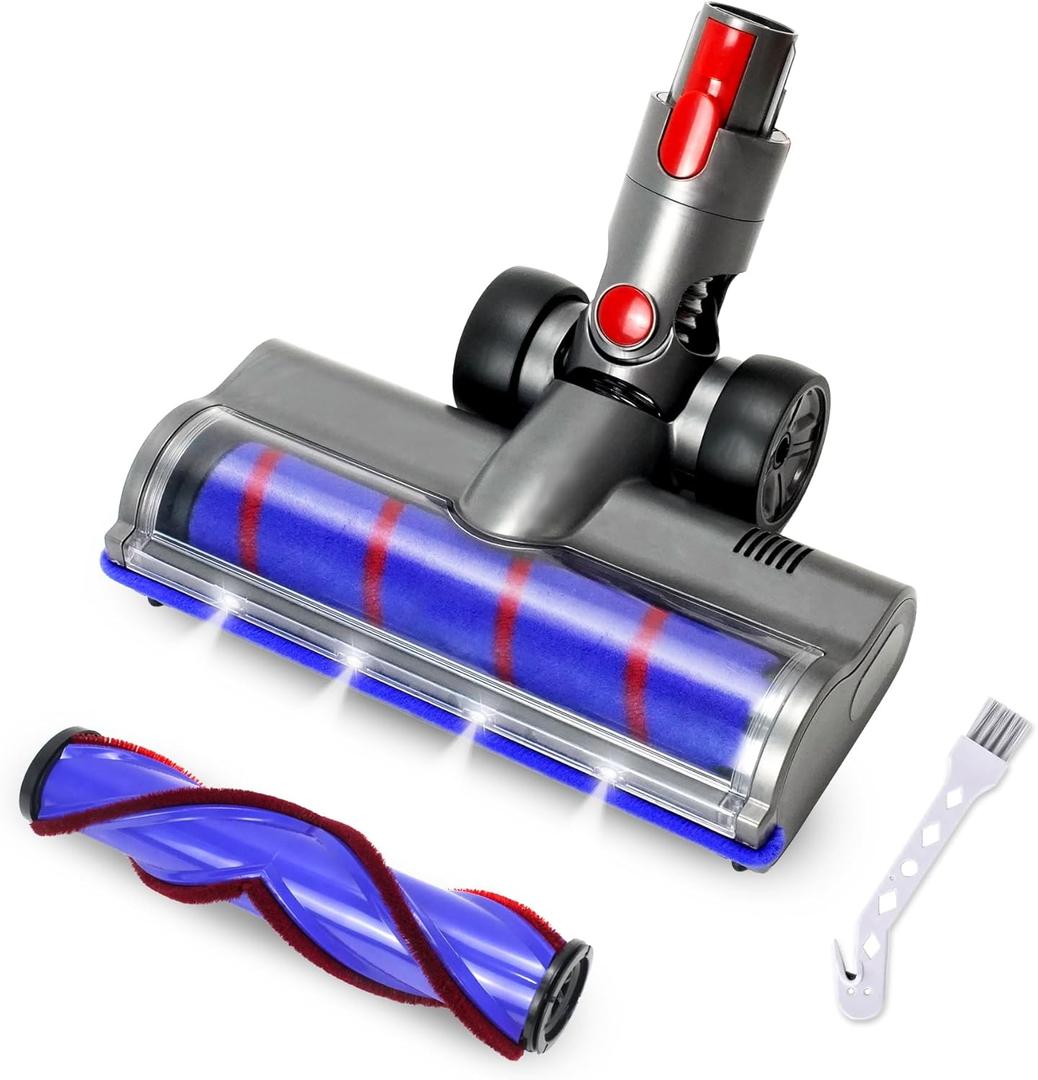 Vacuum attachments for Dyson V7 V8 V10 V11 V15,Hardwood floor attachment and blanket attachment for Dyson cordless stick vacuum cleaners Replacement Brushes for Vacuum Cleaners