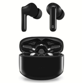 iLive Electronics Truly Wire-Free Earbuds with Active Noise Canceling, Charging Case, Includes 3 Set of Ear Tips, Black (IAEBT600B)